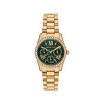 Montre MICHAEL KORS lexington lux femme bracelet acier inoxydable doré - vue 1