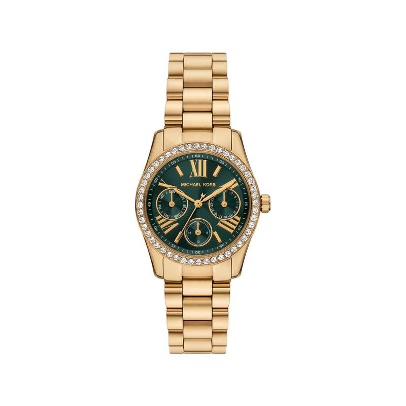 Montre MICHAEL KORS lexington lux femme bracelet acier inoxydable doré - vue 1