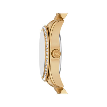 MICHAEL KORS lexington lux ladies watch gold stainless steel bracelet