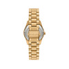 Montre MICHAEL KORS lexington lux femme bracelet acier inoxydable doré - vue V3