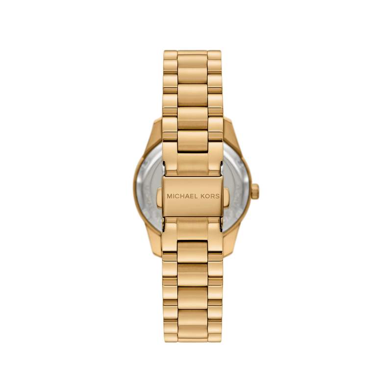 Montre MICHAEL KORS lexington lux femme bracelet acier inoxydable doré - vue 3