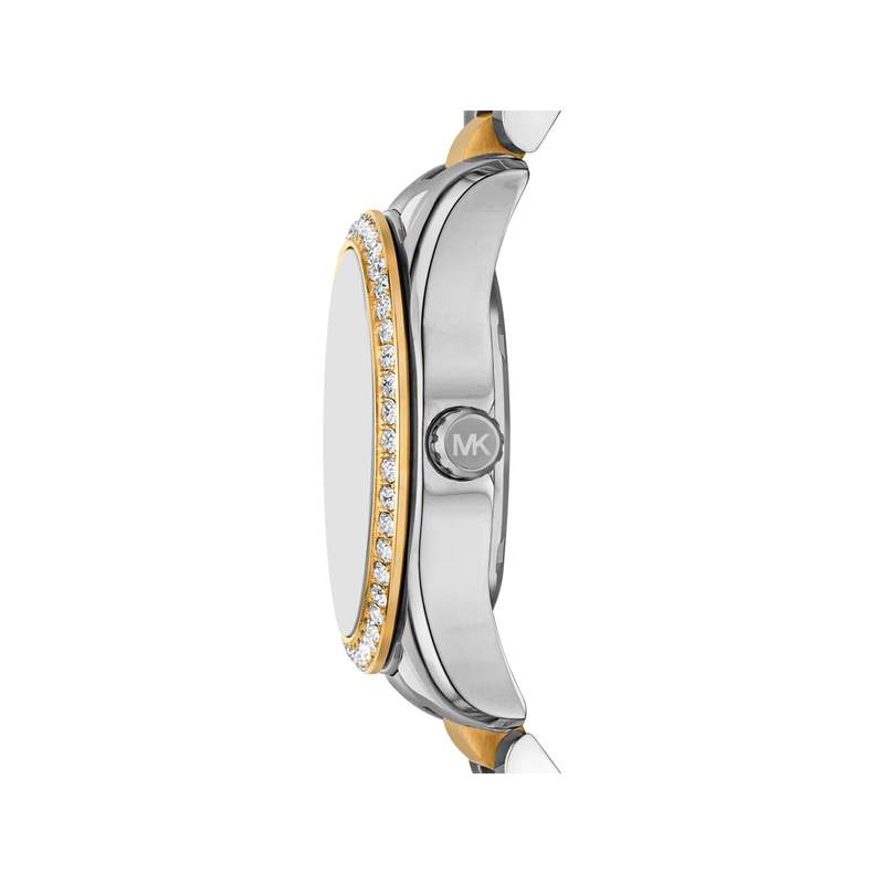 Montre MICHAEL KORS lexington lux femme bracelet acier inoxydable bicolore - vue 2