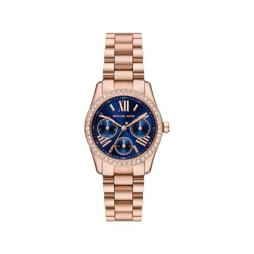 Montre MICHAEL KORS lexington lux femme bracelet acier inoxydable doré rose