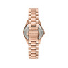 Montre MICHAEL KORS lexington lux femme bracelet acier inoxydable doré rose - vue V3
