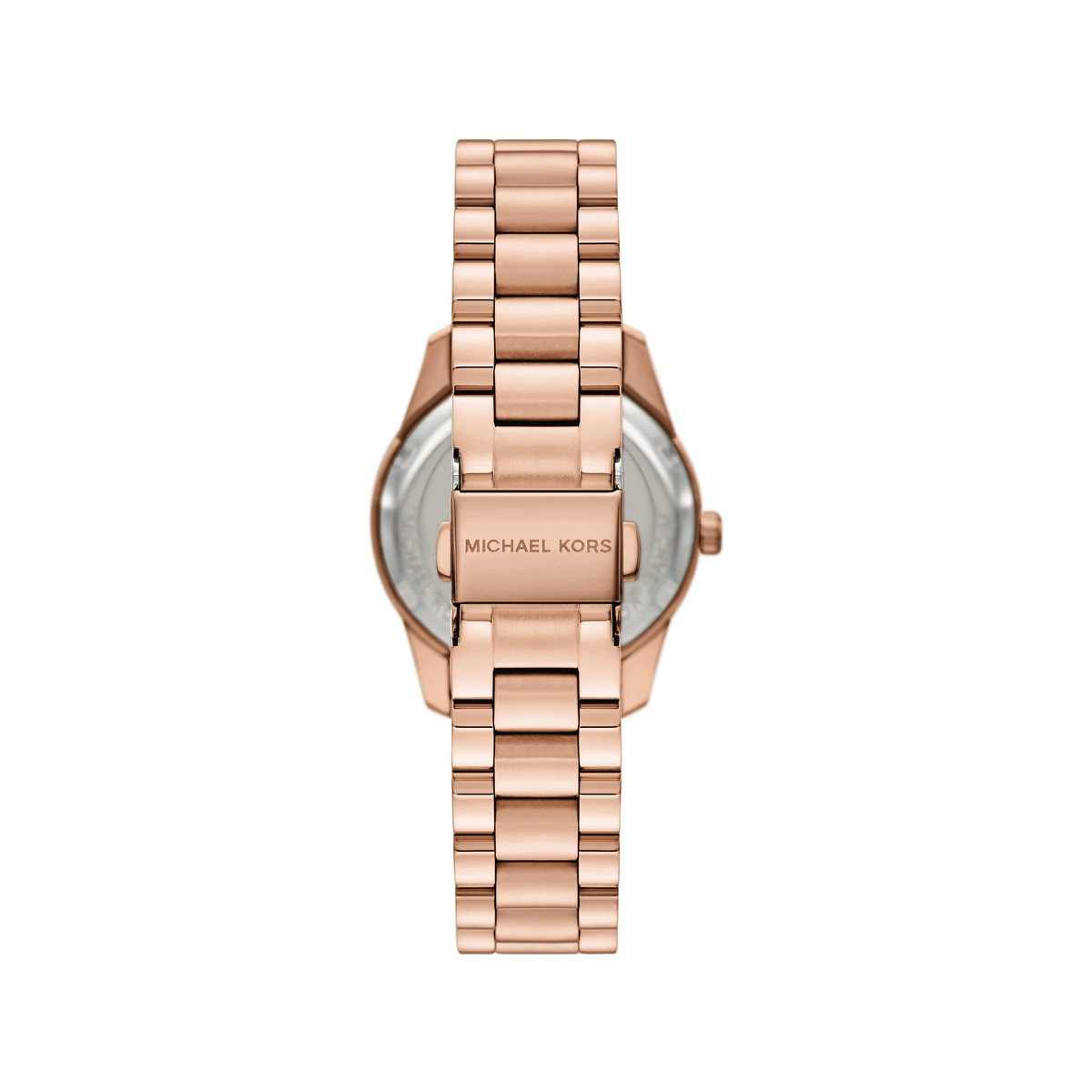 Montre MICHAEL KORS lexington lux femme bracelet acier inoxydable doré rose - vue 3