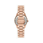 Montre MICHAEL KORS lexington lux femme bracelet acier inoxydable doré rose - vue 3