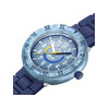 Montre FLIK FLAK BLUEBRICK enfant cadran bleu bracelet silicone bleu - vue V2