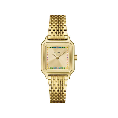 Montre CLUSE GRACIEUSE PETITE Femme cadran doré bracelet acier inoxydable doré - vue 1