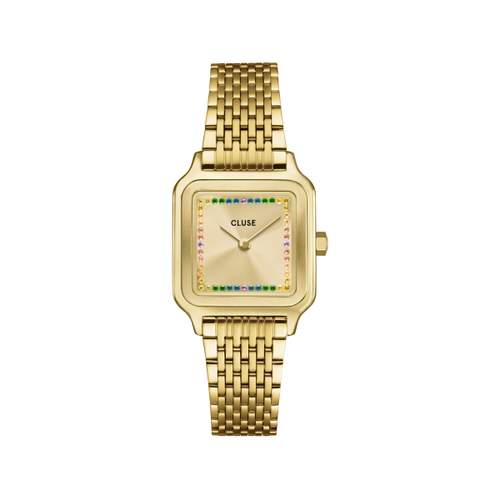 Montre CLUSE GRACIEUSE PETITE Femme cadran doré bracelet acier inoxydable doré