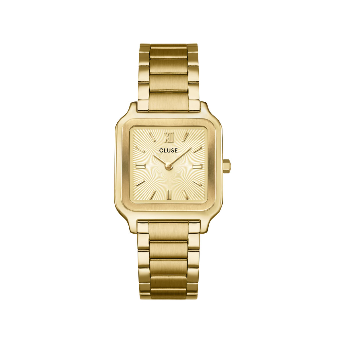 Montre CLUSE GRACIEUSE Femme cadran doré bracelet acier inoxydable doré