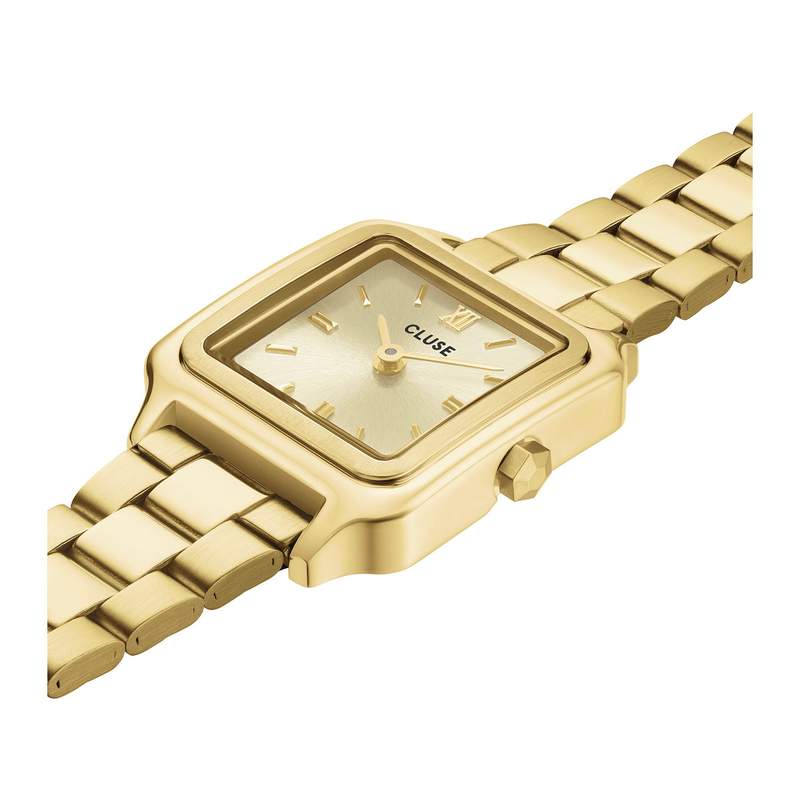 Montre CLUSE GRACIEUSE MINI Femme cadran doré bracelet acier inoxydable doré - vue 2