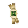 Montre CLUSE GRACIEUSE MINI Femme cadran vert bracelet acier inoxydable doré - vue V1