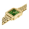 Montre CLUSE GRACIEUSE MINI Femme cadran vert bracelet acier inoxydable doré - vue V2