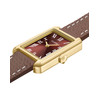 Montre CLUSE BELISENNA Femme cadran marron bracelet cuir marron - vue V2