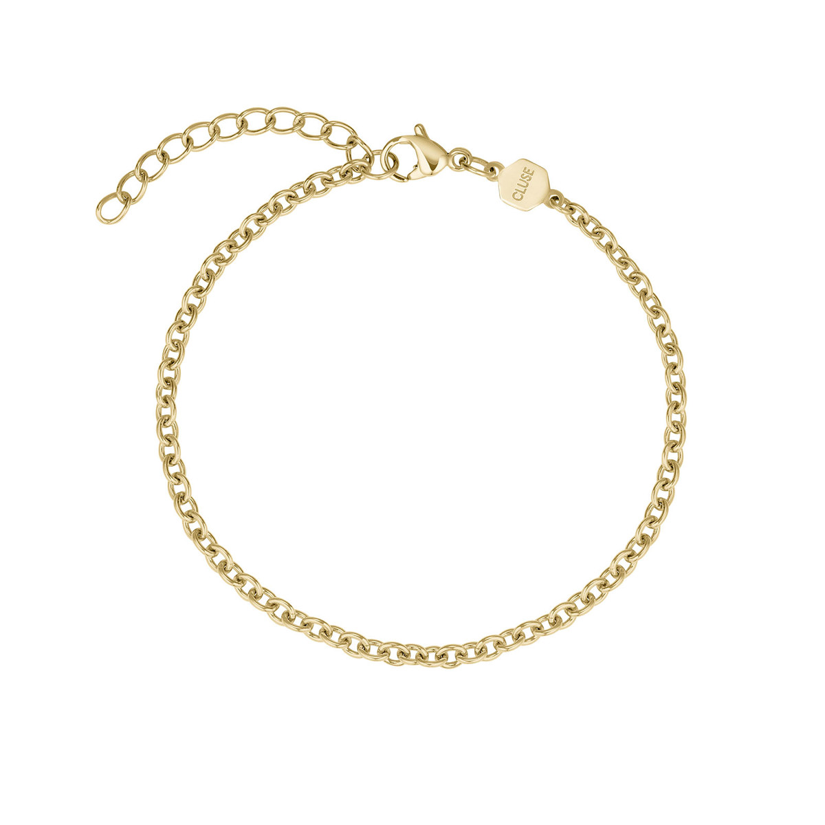 Montre CLUSE BLACK FRIDAY 25 Femme cadran vert bracelet acier inoxydable doré - vue D2