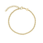 Montre CLUSE BLACK FRIDAY 25 Femme cadran vert bracelet acier inoxydable doré - vue D2