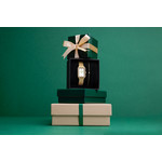 Montre CLUSE FESTIVE 25 Femme cadran blanc bracelet acier inoxydable doré - vue D3