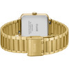 Montre CLUSE FESTIVE 25 Femme cadran rouge bracelet acier inoxydable doré - vue V3