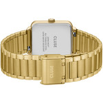 Montre CLUSE FESTIVE 25 Femme cadran rouge bracelet acier inoxydable doré - vue 3