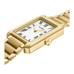 Montre CLUSE FESTIVE 25 Femme cadran blanc bracelet acier inoxydable doré - vue 2