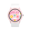 Montre ICE WATCH ICE SMART 3.0 Enfant connecté, cadran rose bracelet silicone blanc - vue V1