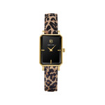 Montre PIERRE LANNIER ariane femme bracelet cuir léopard - vue 1