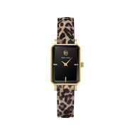 Montre PIERRE LANNIER ariane femme bracelet cuir léopard