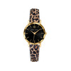 Montre PIERRE LANNIER multiples femme bracelet cuir léopard - vue V1