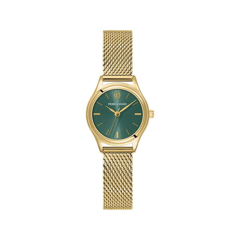 Montre PIERRE LANNIER pya femme bracelet acier inoxydable doré - vue 1