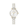 Montre PIERRE LANNIER chouquette femme bracelet acier inoxydable blanc - vue V1