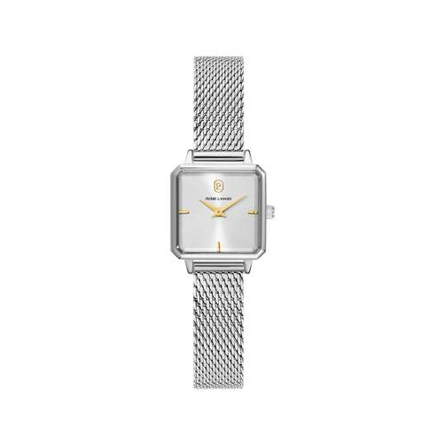 PIERRE LANNIER leonor dameshorloge grijs roestvrij stalen armband