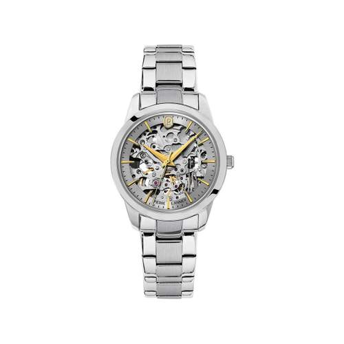 Montre PIERRE LANNIER thea femme automatique, bracelet acier inoxydable gris