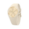 Montre ICE WATCH ice champagne femme bracelet silicone beige clair - vue V1