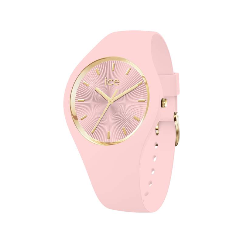 Montre ICE WATCH ice champagne femme bracelet silicone rose - vue 1