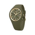 Montre ICE WATCH ice champagne femme bracelet silicone vert olive - vue 1