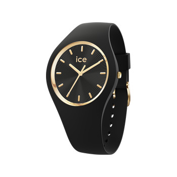 Montre ICE WATCH ice champagne femme bracelet silicone noir