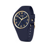 Montre ICE WATCH ice champagne femme bracelet silicone bleu marine - vue V1