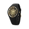 Montre ICE WATCH ice champagne femme bracelet silicone noir - vue V1