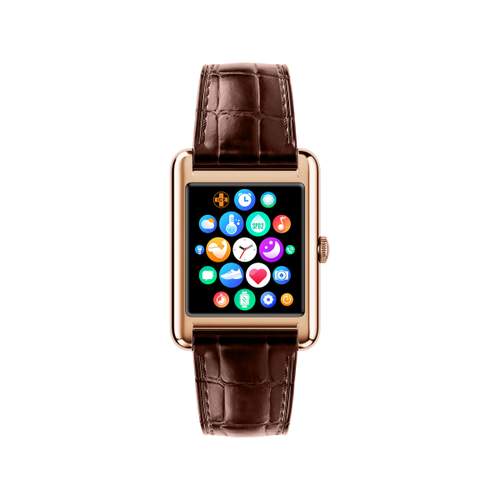 Montre ICE WATCH ice smart 2.0 femme bracelet cuir marron