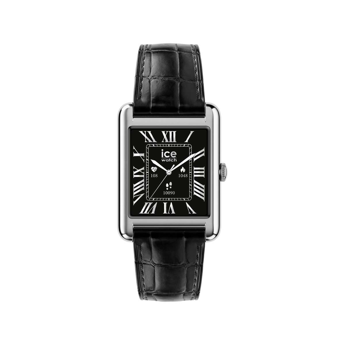Montre ICE WATCH ice smart 2.0 femme bracelet cuir noir