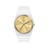 Montre ICE WATCH ice power pw1 femme bracelet silicone blanc - vue V1