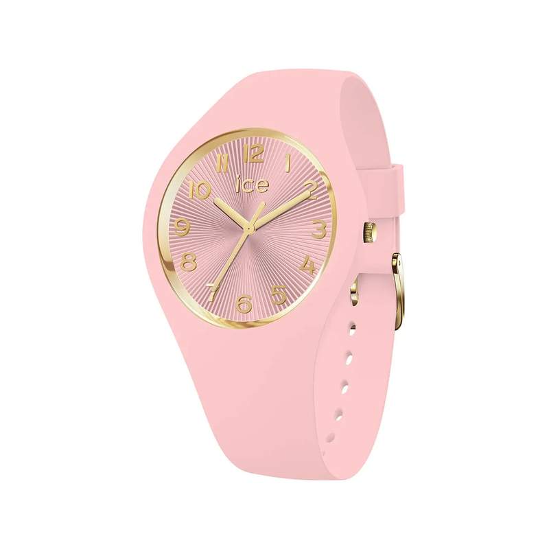 Montre ICE WATCH ice champagne femme bracelet silicone rose - vue 1