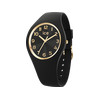 Montre ICE WATCH ice champagne femme bracelet silicone noir - vue V1