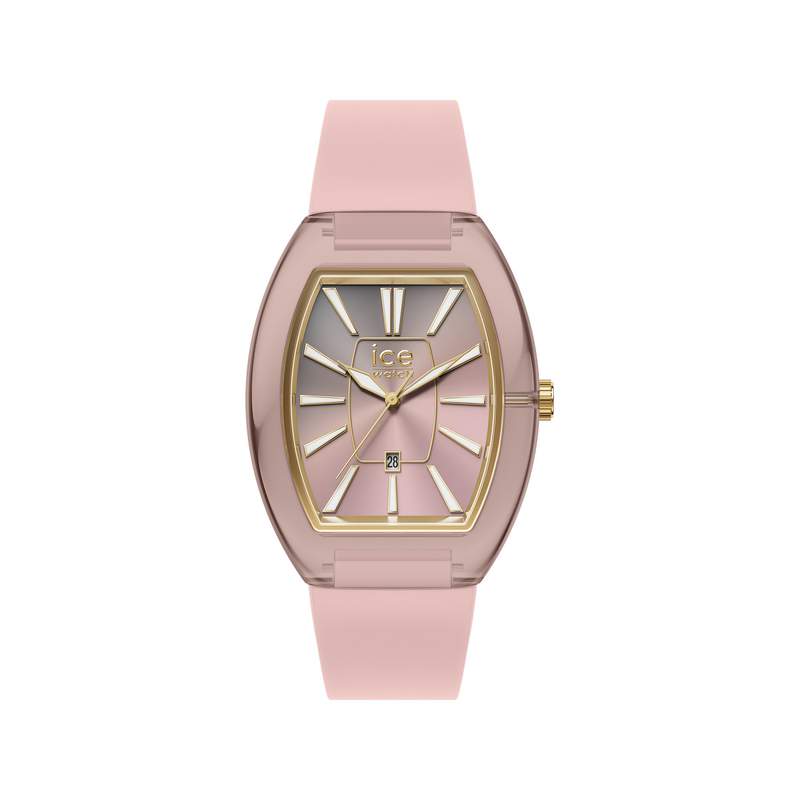 Montre ICE WATCH boliday femme bracelet silicone rose - vue 1