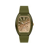 Montre ICE WATCH boliday femme bracelet silicone vert olive - vue V1