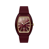 Montre ICE WATCH boliday femme bracelet silicone rouge foncé