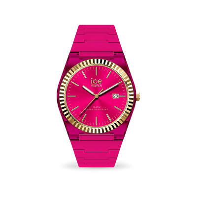 Montre ICE WATCH ice power pw1 femme bracelet silicone rose - vue 1