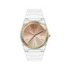 Montre ICE WATCH ice power pw1 femme bracelet silicone blanc - vue V1