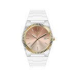 Montre ICE WATCH ice power pw1 femme bracelet silicone blanc - vue 1