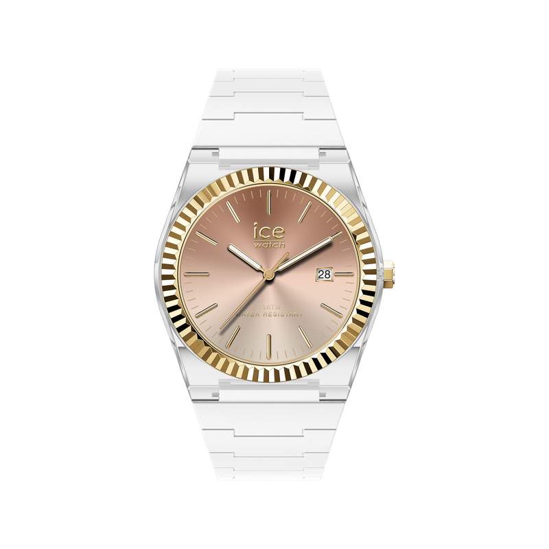 Montre ICE WATCH ice power pw1 femme bracelet silicone blanc - vue 1